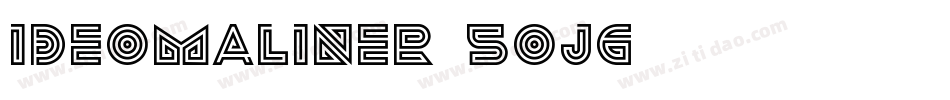Ideomaliner-5OjG字体转换