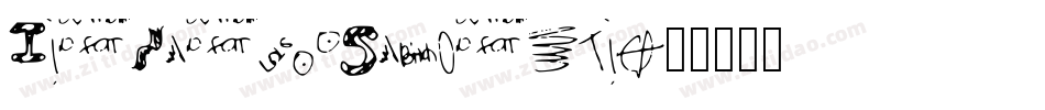 IdiotismStylized字体转换