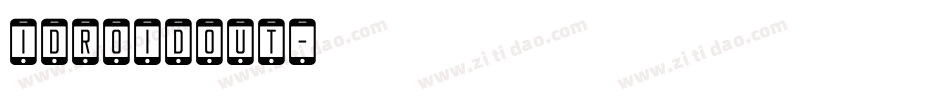 idroidout字体转换