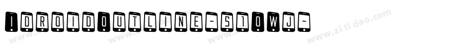 IdroidOutline-51OWj字体转换