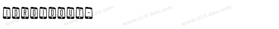 idroidout字体转换