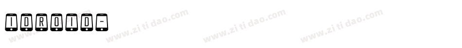idroid字体转换