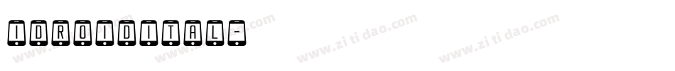 idroidital字体转换