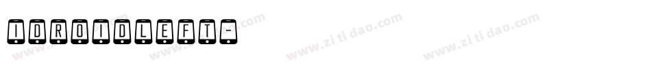 idroidleft字体转换