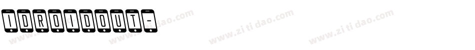 idroidout字体转换