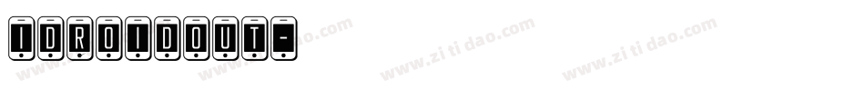idroidout字体转换