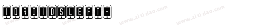 idroidsleft字体转换