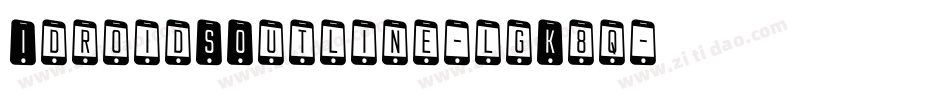 IdroidSOutline-lgK8q字体转换
