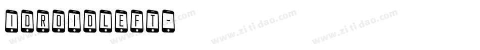 idroidleft字体转换