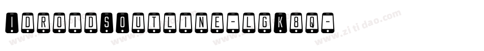 IdroidSOutline-lgK8q字体转换