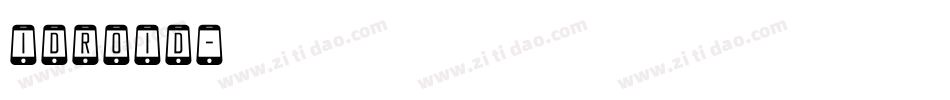 idroid字体转换