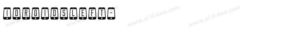 idroidsleft字体转换