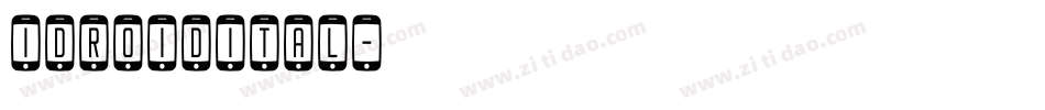 idroidital字体转换
