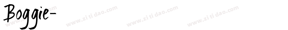 Boggie字体转换