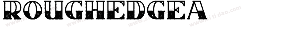RoughedgeA字体转换