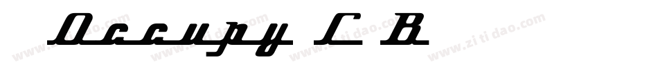 99Occupy-L9B3字体转换