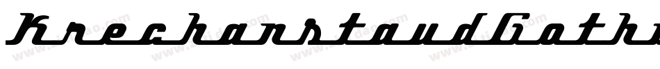 KrechanstaudGothicRough-g4n6字体转换