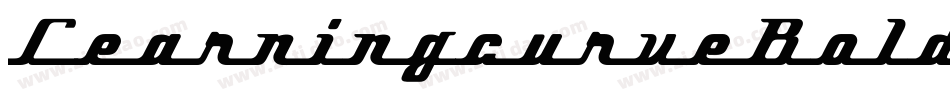 LearningcurveBold-7Z9B字体转换