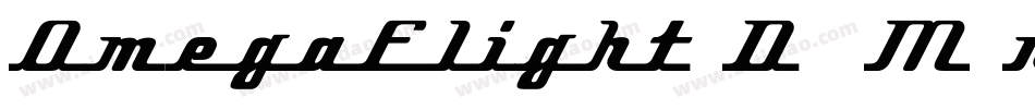 OmegaFlight3D-8M4n0字体转换