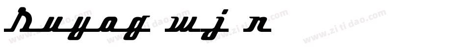 Suyog-wj4n字体转换