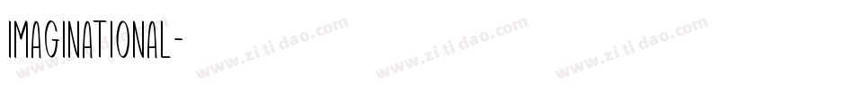 Imaginational字体转换
