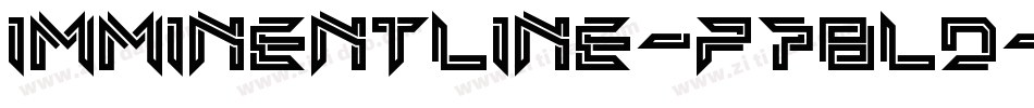 ImminentLine-p78lD字体转换