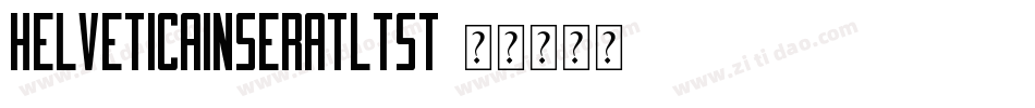HelveticaInseratLTSt字体转换