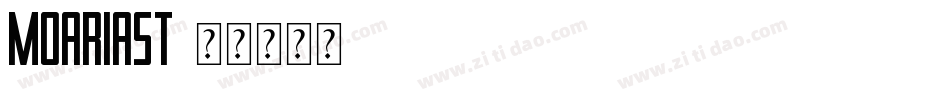 MoariaSt字体转换