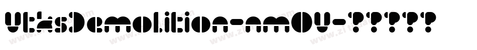 VtksDemolition-nm0V字体转换 VtksDemolition-nm0V字体转换