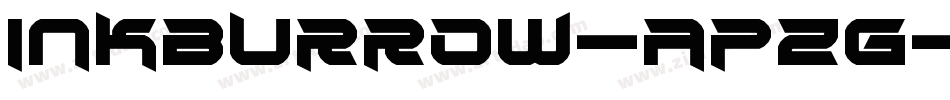 Inkburrow-apZg字体转换 Inkburrow-apZg字体转换