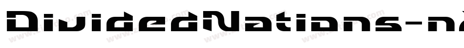 DividedNations-nZmM字体转换