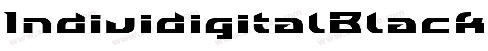 IndividigitalBlack-valE字体转换