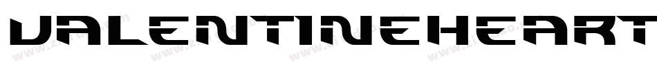 VALENTINEHEARTS字体转换