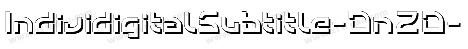 IndividigitalSubtitle-DnZD字体转换