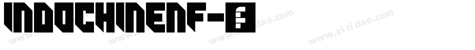 IndochineNF字体转换