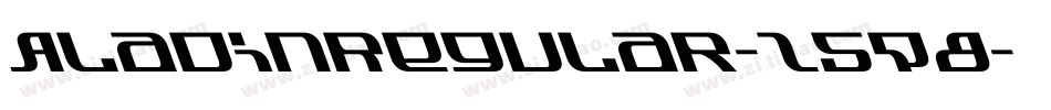 AladinRegular-Z5q8字体转换