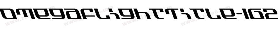 OmegaFlightTitle-1G2B2字体转换