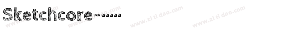 Sketchcore字体转换