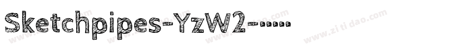 Sketchpipes-YzW2字体转换