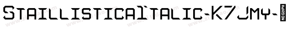 StaillisticaItalic-K7Jmy字体转换
