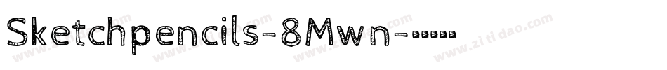 Sketchpencils-8Mwn字体转换