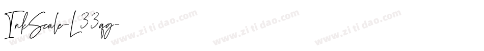 InkScale-L33qg字体转换