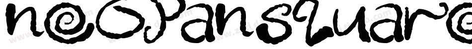 Neopansquares-jV9R字体转换