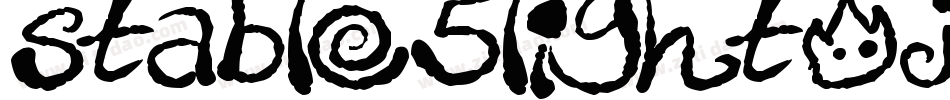 Stable5Light-je9R字体转换