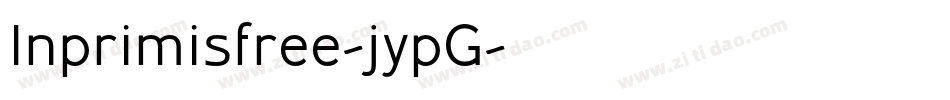 Inprimisfree-jypG字体转换
