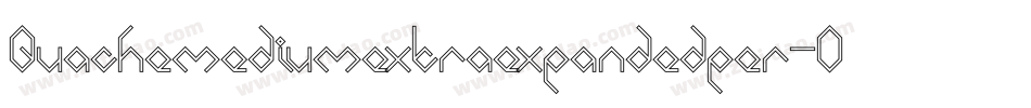 Quachemediumextraexpandedper-OVq84字体转换
