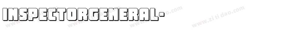inspectorgeneral字体转换