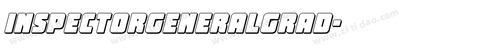 inspectorgeneralgrad字体转换