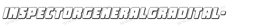 inspectorgeneralgradital字体转换