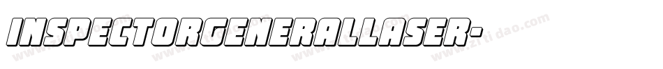 inspectorgenerallaser字体转换